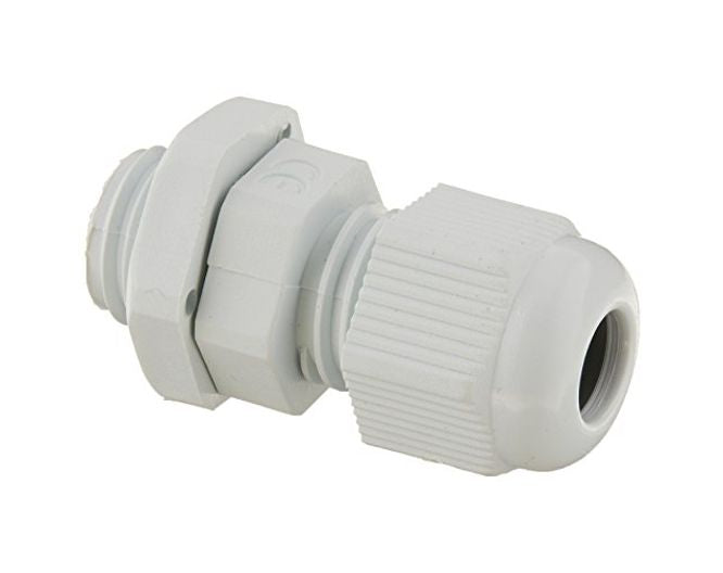 White Compression Gland Ph=12.5mm Cab=3 6.5mm Debulk Pg7 Wt