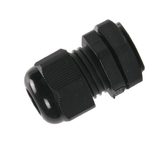 Black Compression Gland Ph=16mm Cab=4 8mm L=8mm Debulk Pg9 Black