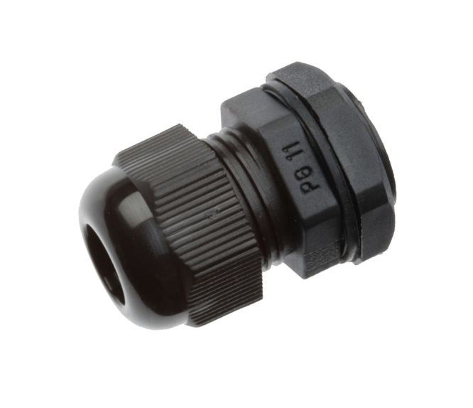 Black Compression Gland Ph=19mm Cab=5 10mm Pg11 Blk