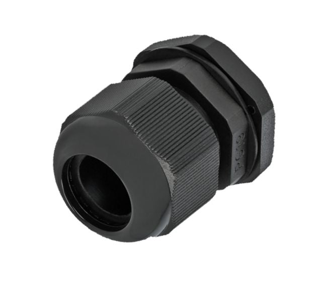 Black Compression Gland Ph=25mm Cab=12 16mm Pg19 Blk