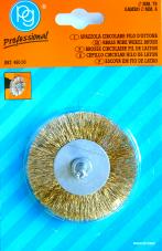 75 Mm Brass Wire Wheel Brush