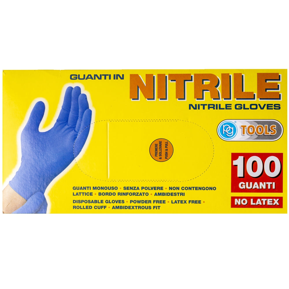 Nitrile Gloves Medium X100 Pce ( X50 Pairs )