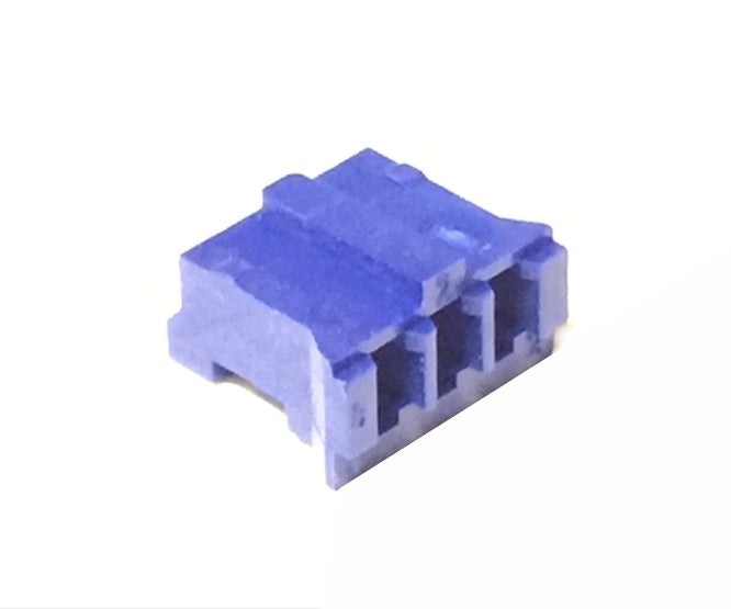 Housing Sil Blue 3 W P=2.0 Blue Phr 3 Bl (Pp)