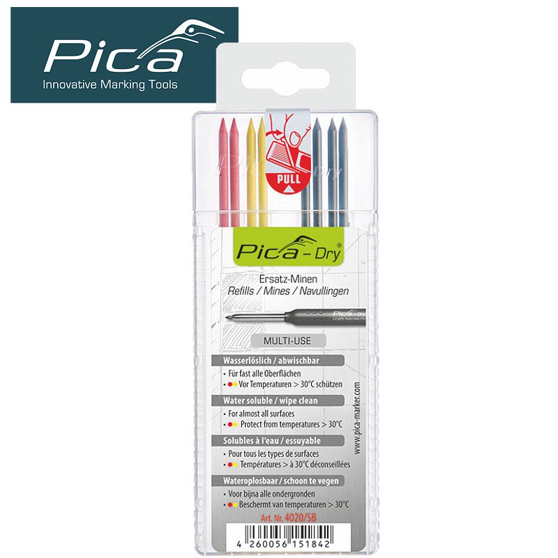 Pica Dry Refill 8 Pc Set Basic In Blister