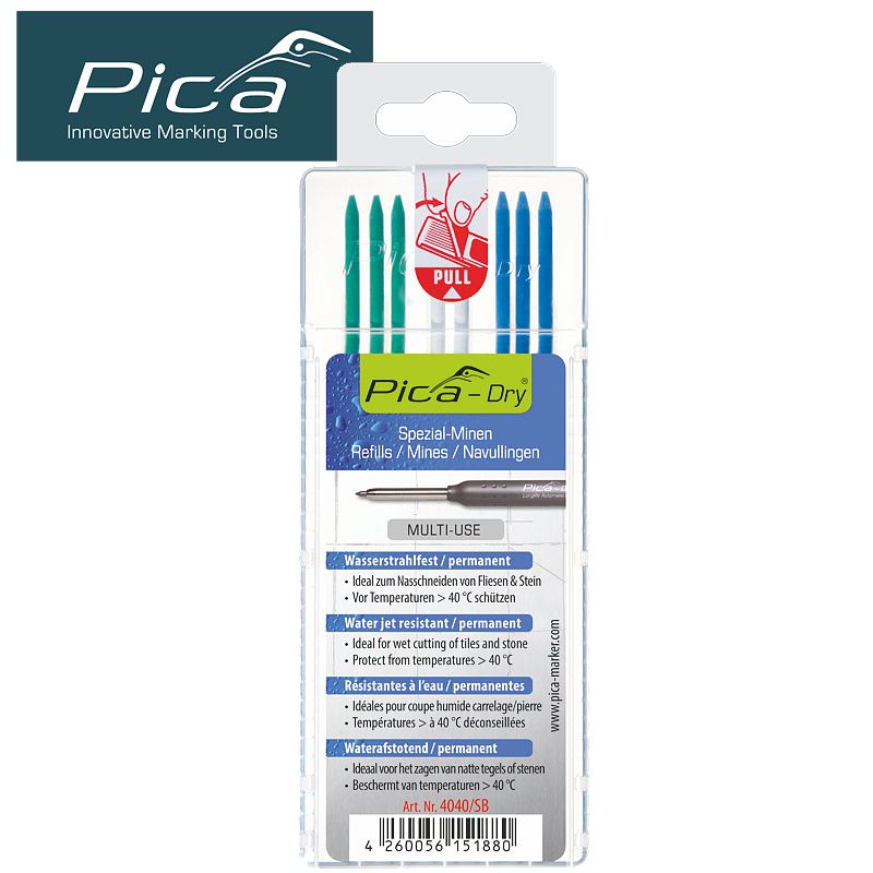 Pica Dry Refill 8 Pc Set In Blister