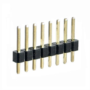 Header Sil Str 40 W 2.54 Th=19 Gold Pins 210549