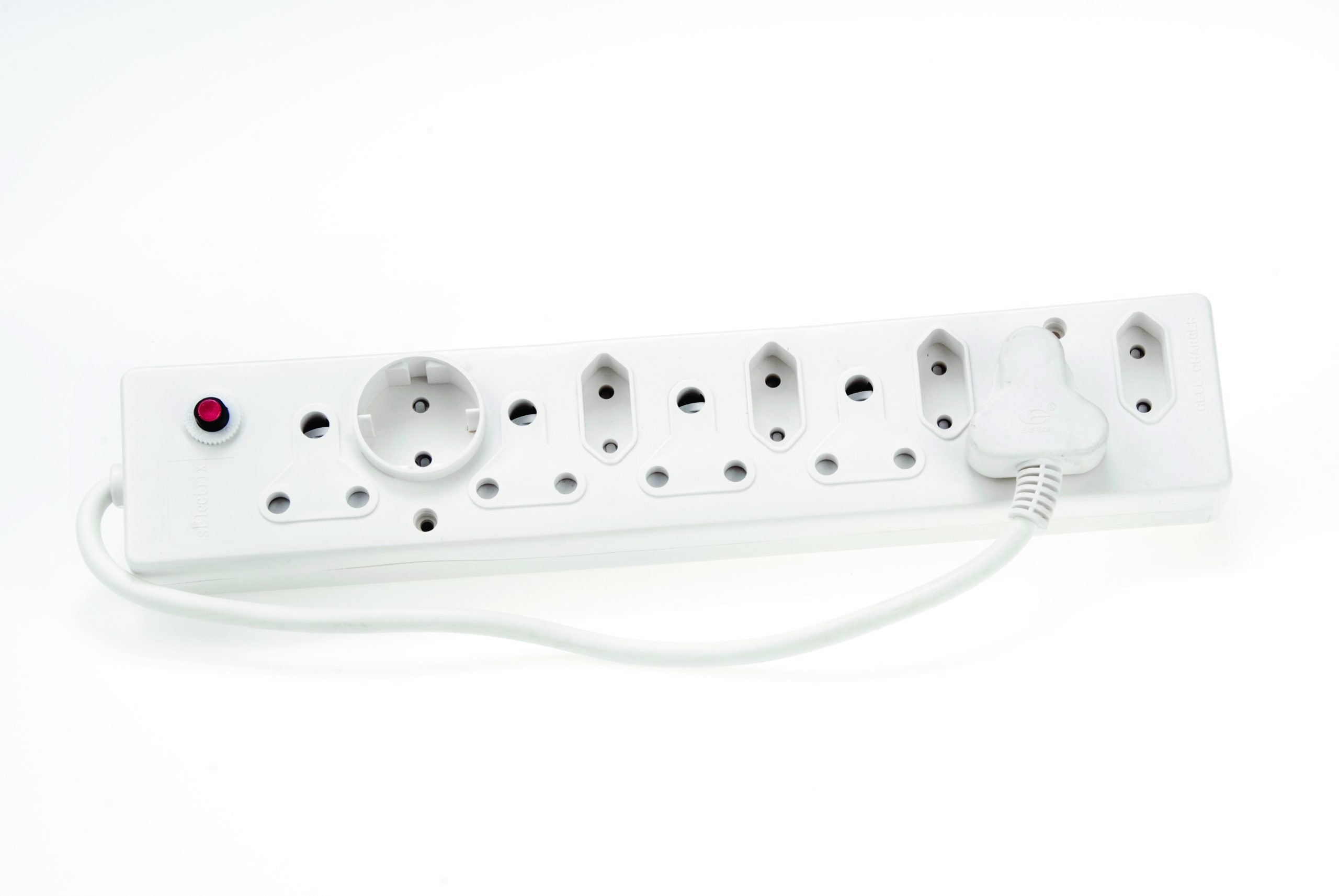 Multiplug 5X16A 4X6A 1Xshuko Wht