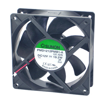 12 Vdc Axial Fan 120sqx38mm Bal 190 Cfm Lead Pmd1212 Pmb1 A *D*