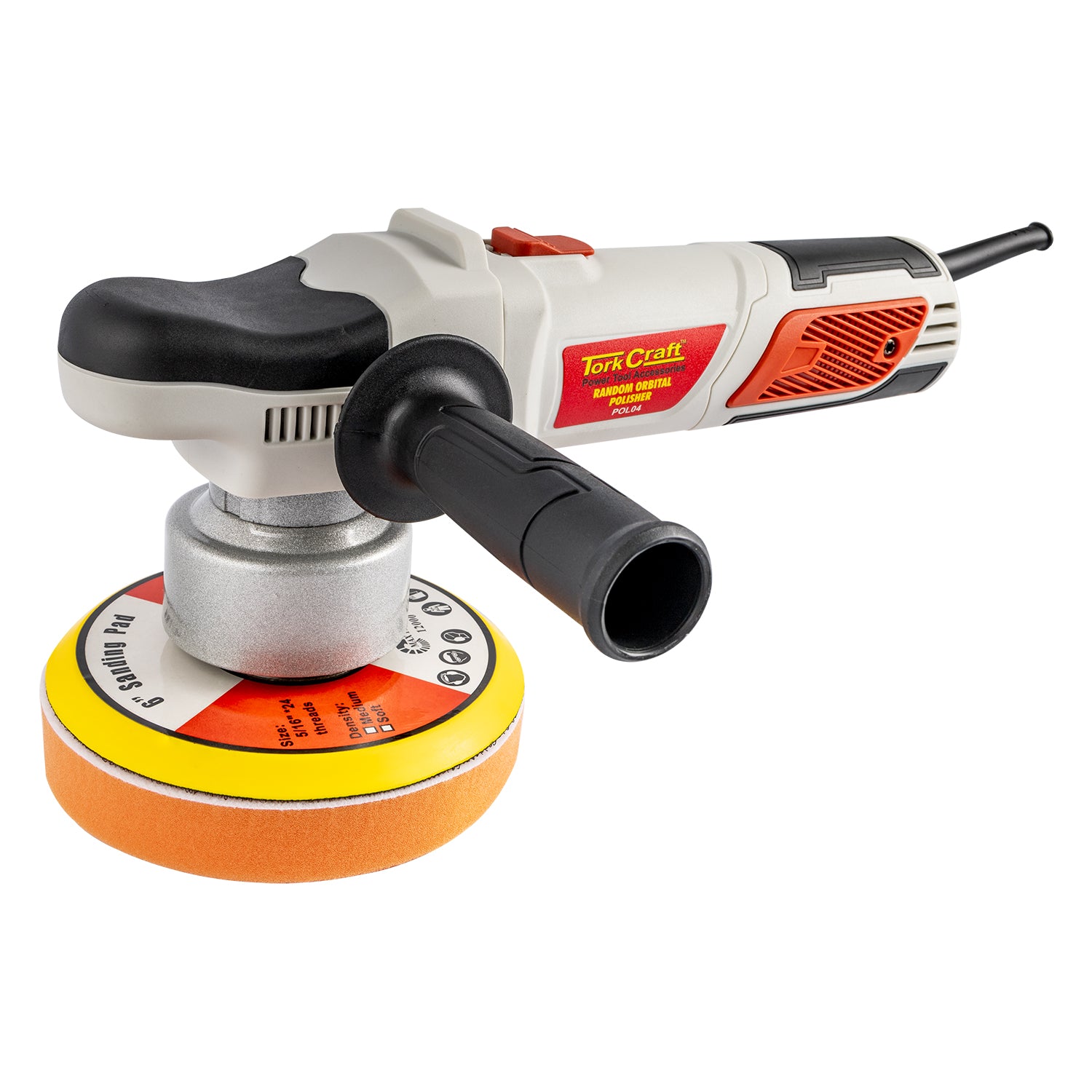 Polisher Random Orbital 800 W 150 Mm B/Pad 2000 6400 Rpm Const./Power Aux