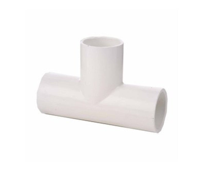 I-White Pvc Short T Ye-25mm Conduit Pvc T 25 Mm