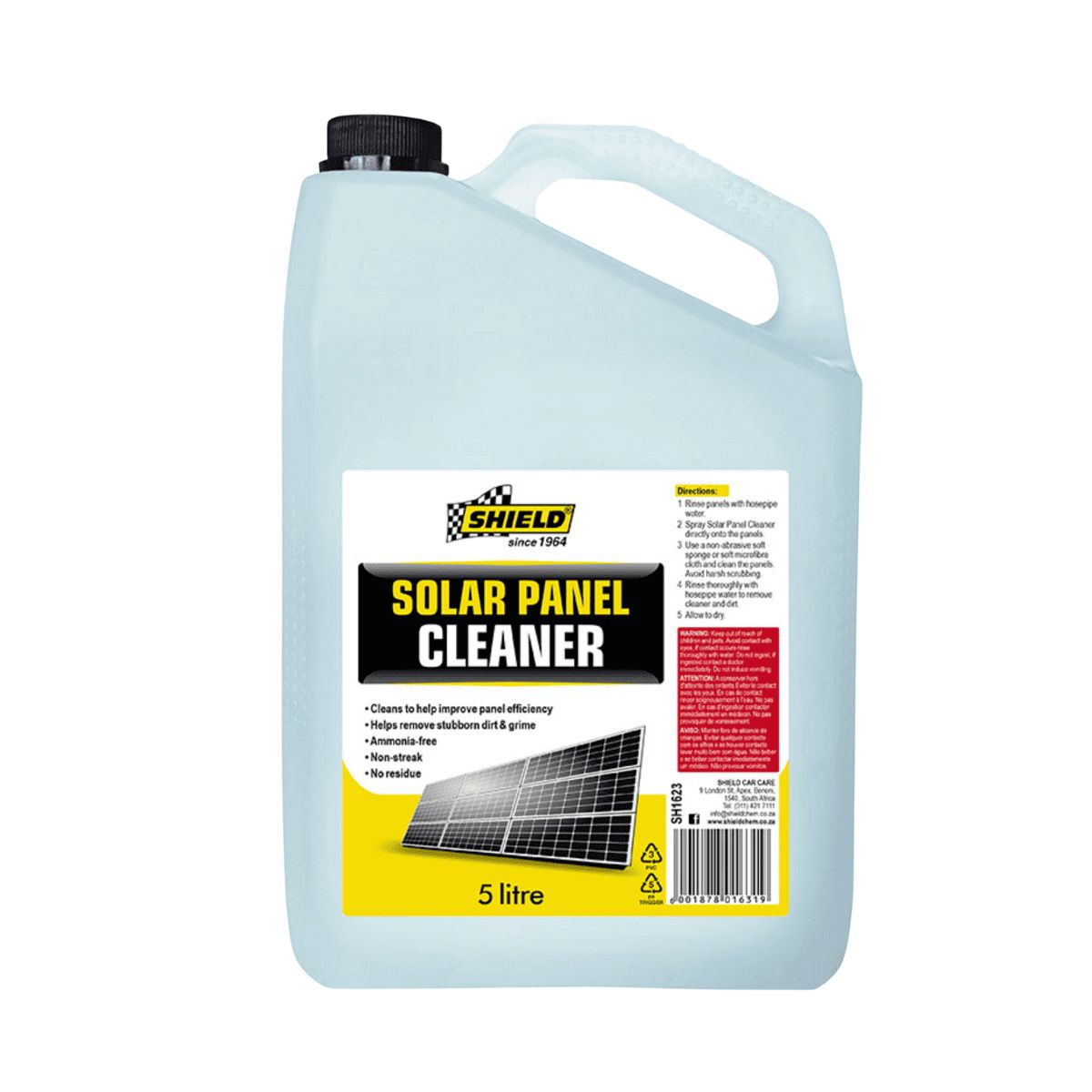 Shield Solar Panel Cleaner 5 L