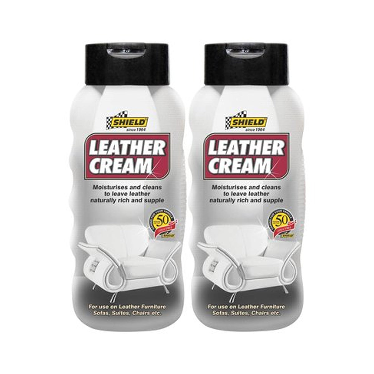 Shield Leather Cream Banded Pack Std