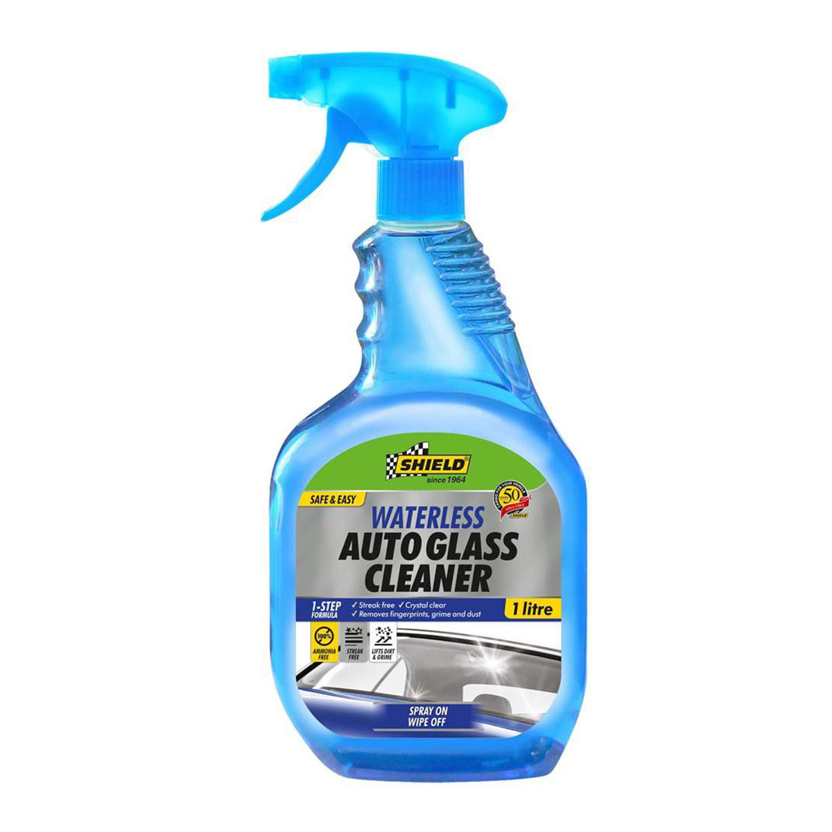 Shield Waterless Auto Glass Cleaner 1 L