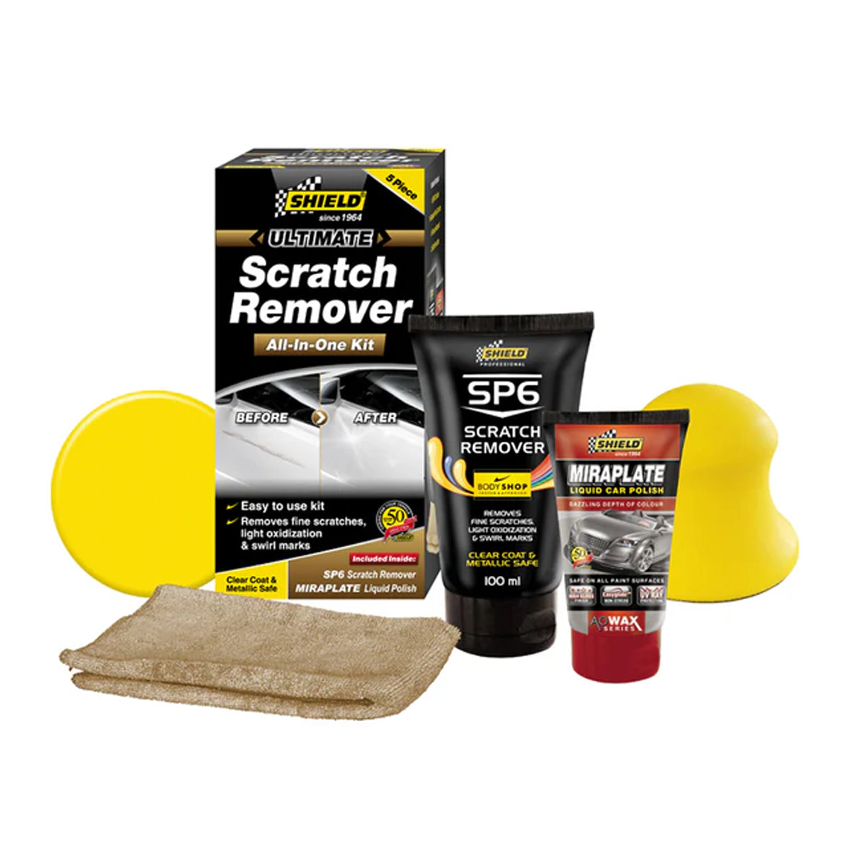 Shield Scratch Remover Kit Std