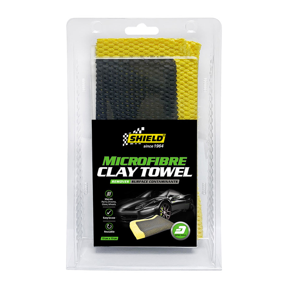 Shield Microfibre Clay Towel Std