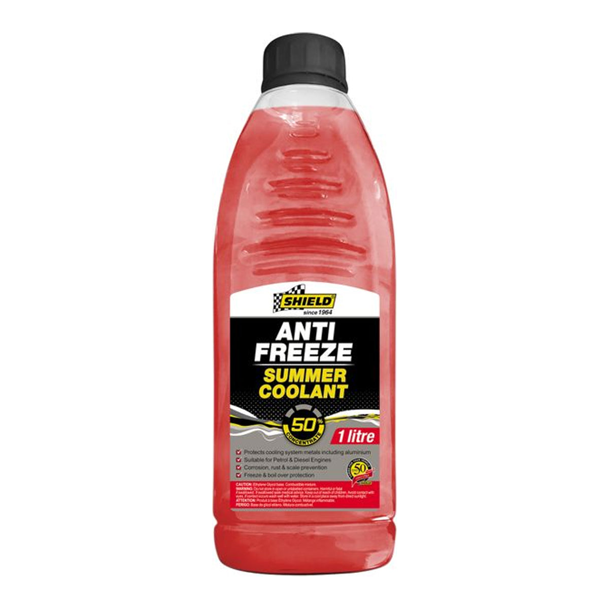 Shield Anti Freeze Summer Cooolant 50% Red 1 L