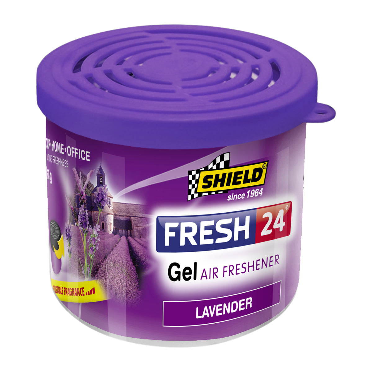 Shield Fresh 24 Gel Air Freshener Lavender 80 Gr