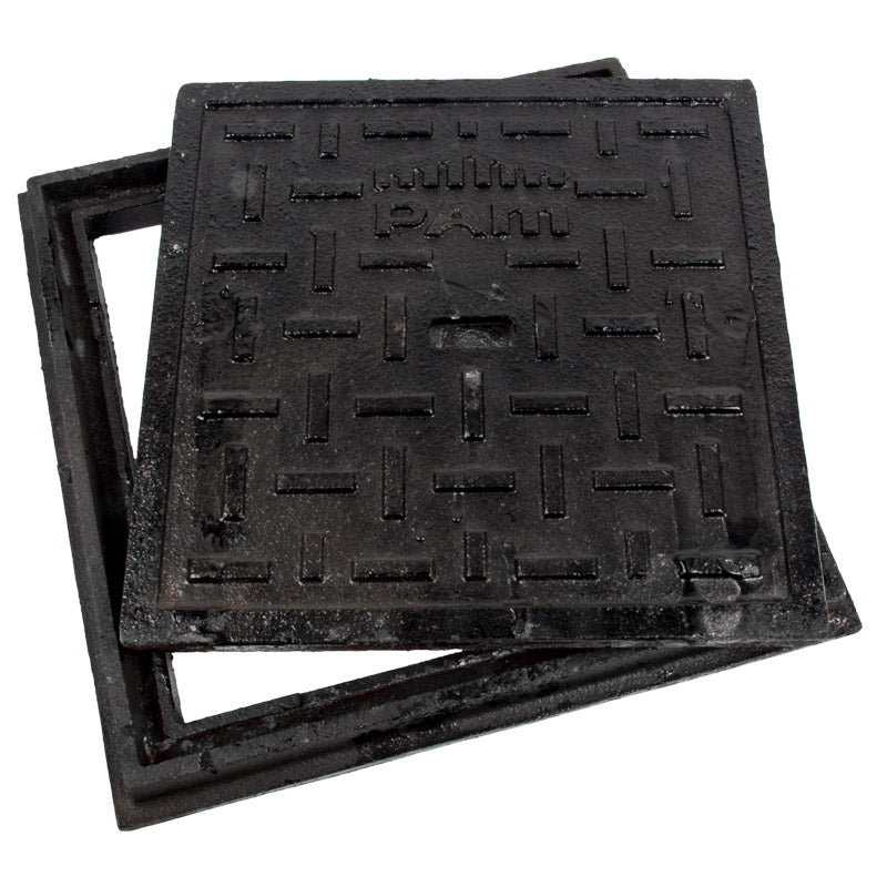 Manhole Cover & Frame 265 X265 Mm L/D