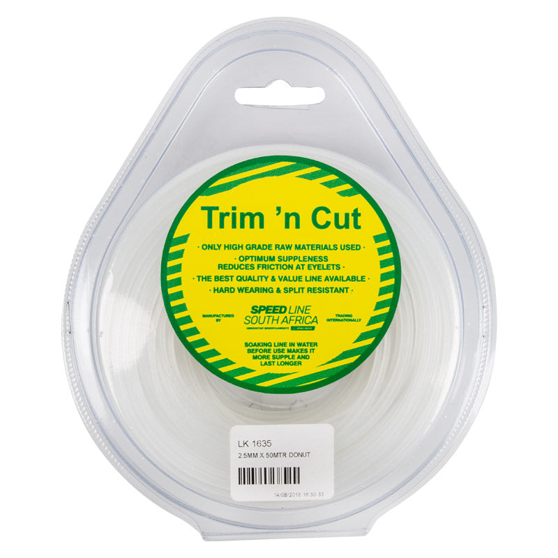 Trim N Cut Trimmer Line 2.5 Mm X 50 M Donut White