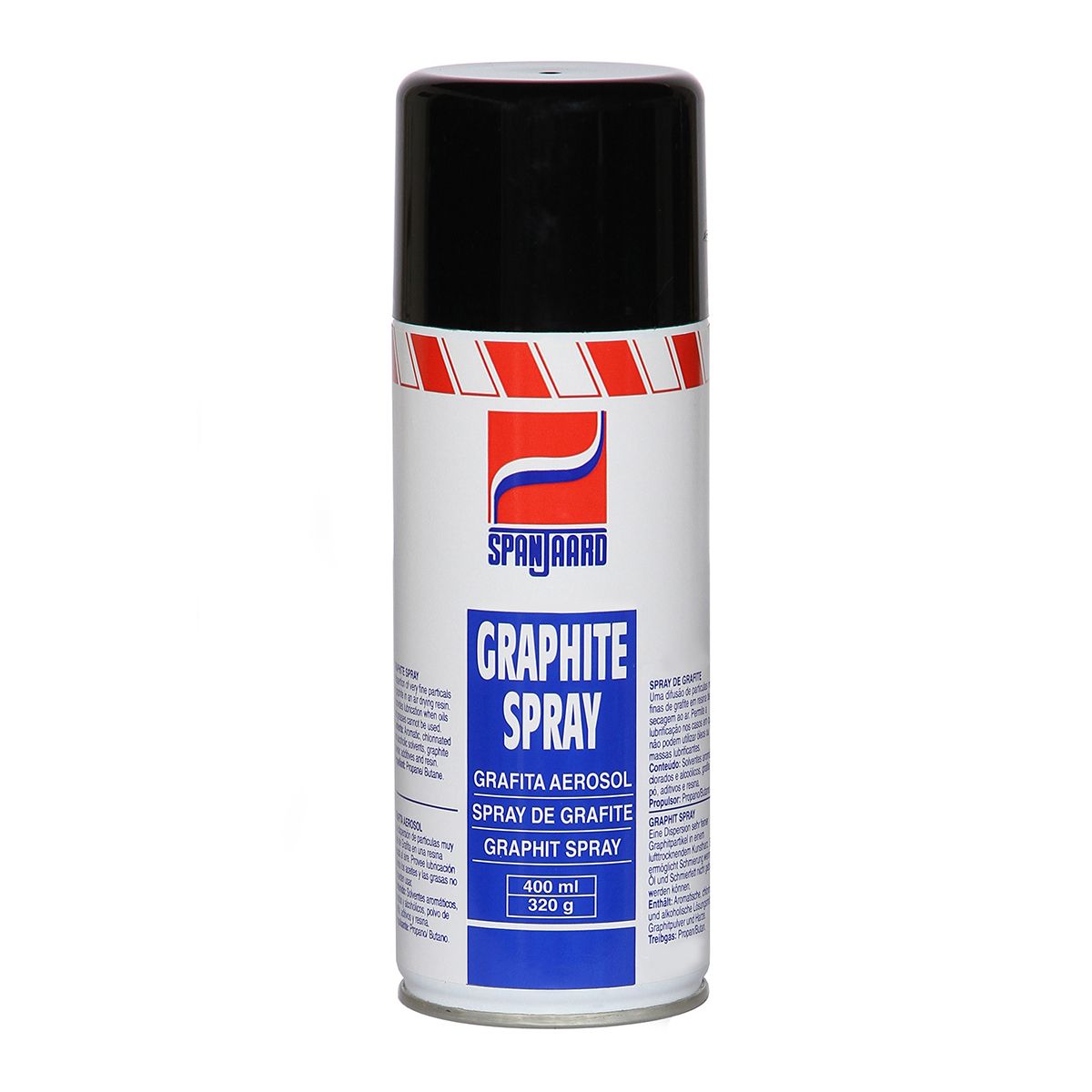 Spanjaard Graphite Spray Aerosol 400 Ml