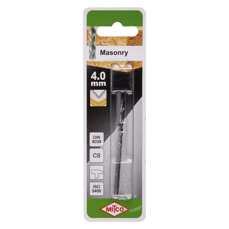 Mitco Masonry Drill Bit 4.0 X75 Mm