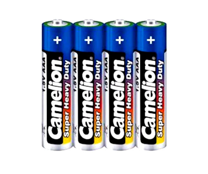 R6/Aa Battery 1.5 V 4/Pack, Zinc Carbon Shd R6 P Sp4 B