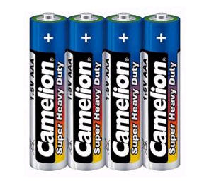 R6/Aa Battery 1.5 V Zinc Carbon Shd 4 P/Pack R6 P Sp4 B