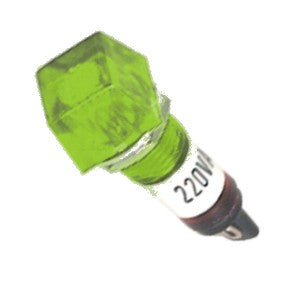 Lamp Indicator 12 V Sq Gr R760 12 V Green