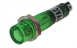 I-Lamp Neon 220 V D7.5 Green R777 F Green