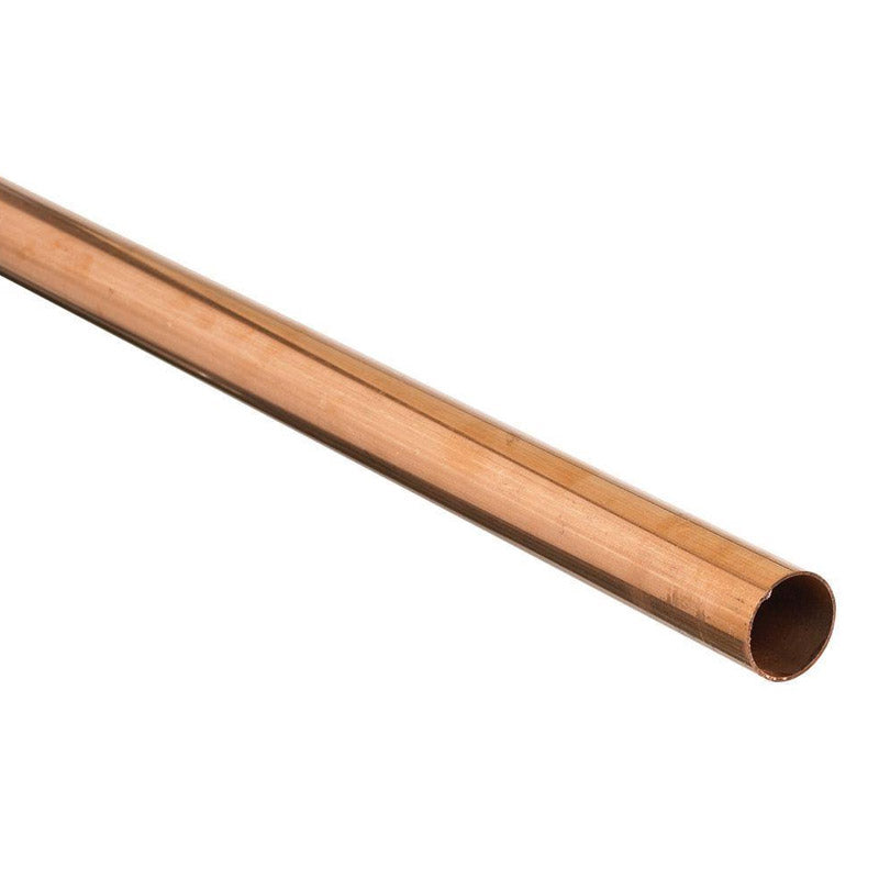 Copper Pipe Class 0 22 Mm 5.5 M P/L (Clear End Cap)