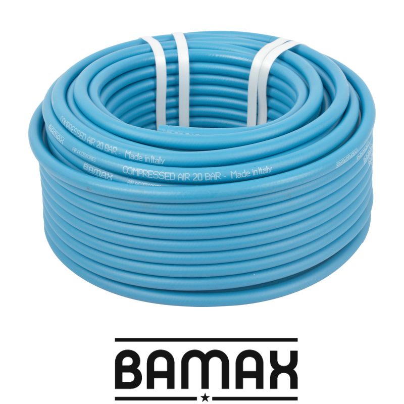 Rubber Hose 8 Mm X 13 Mm Blue Colour X50 M