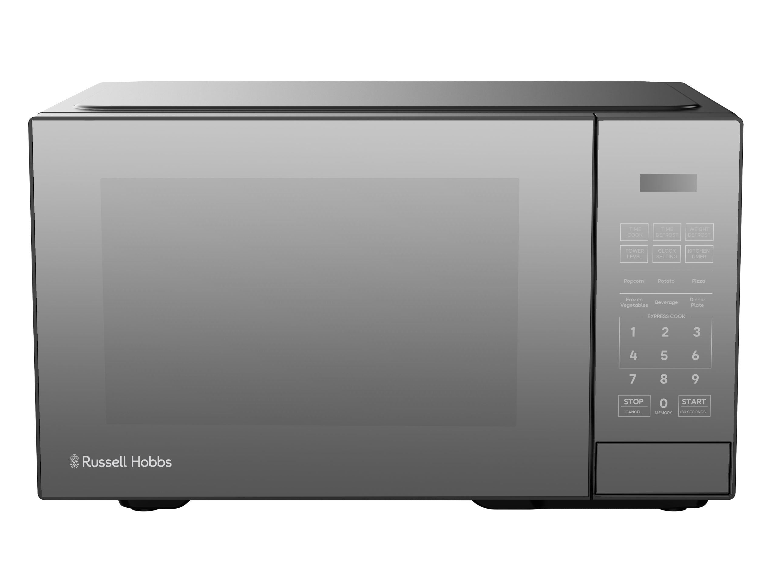 Rhem21L Russell Hobbs 20L Electronic Microwave Black Mirror Finish