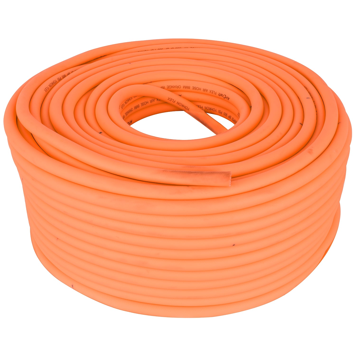 Flex Air Hose 8 Mm X 100 M Orange Wp300 Psi Bp 900 Psi Yohkon Flex