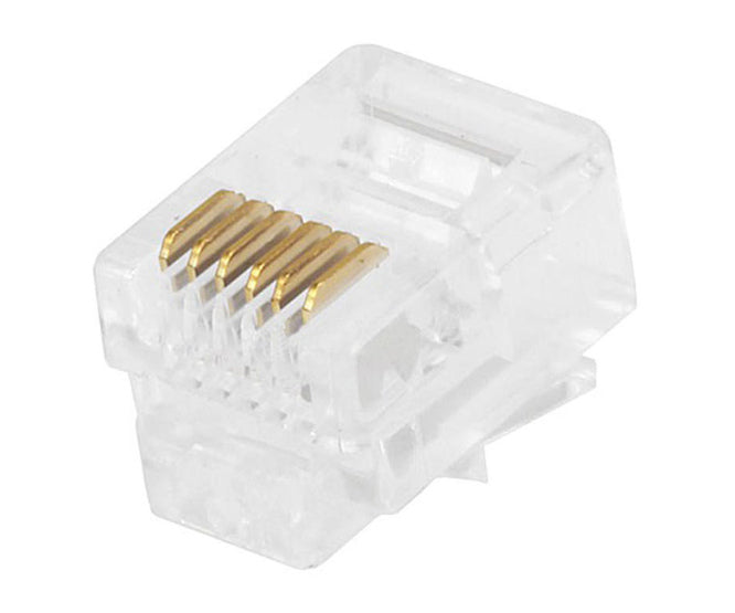 Rj12 Modular Plug For Stranded Cable Rj12