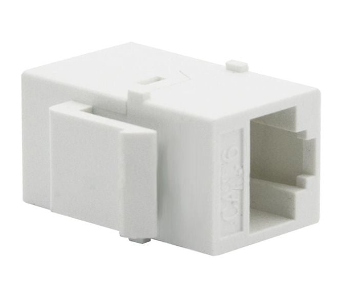 Cat6 Adaptor Rj45 Socket To Socket White Inline 220772