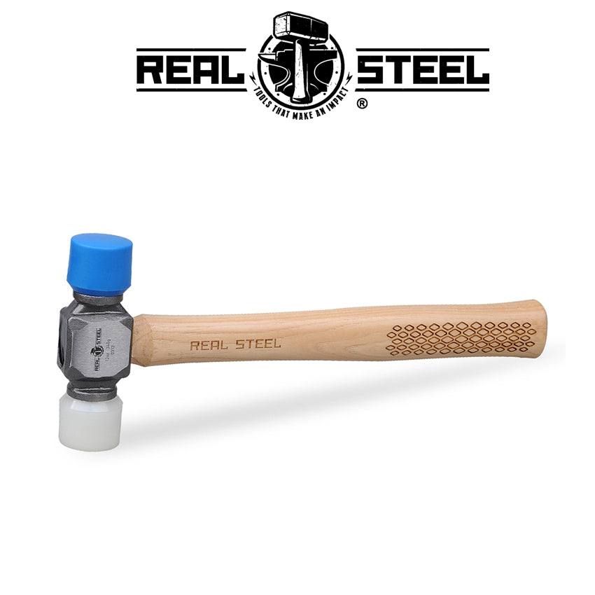 Hammer Mallet Plastic D/Head 350 G 12 Oz Hick. Wood Handle