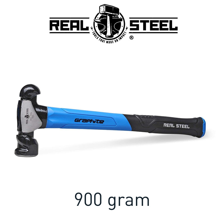 Hammer Ball Pein 900 G 32 Oz Graph. Handle Real Steel