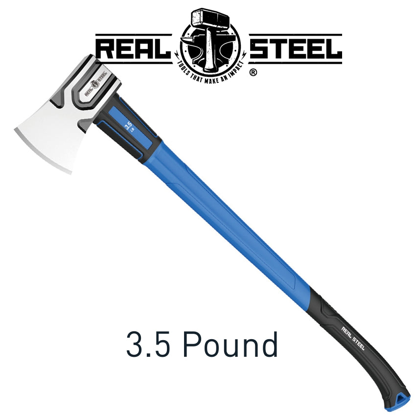 Axe 1.5 Kg 3.5 Lb Graph. Handle 870 Mm Real Steel