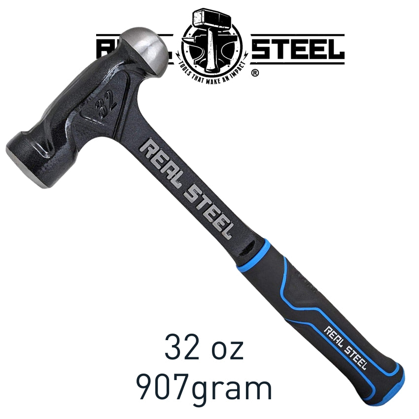 Hammer Ball Pein 900 G 32 Oz Ultra Steel Handle Real Steel