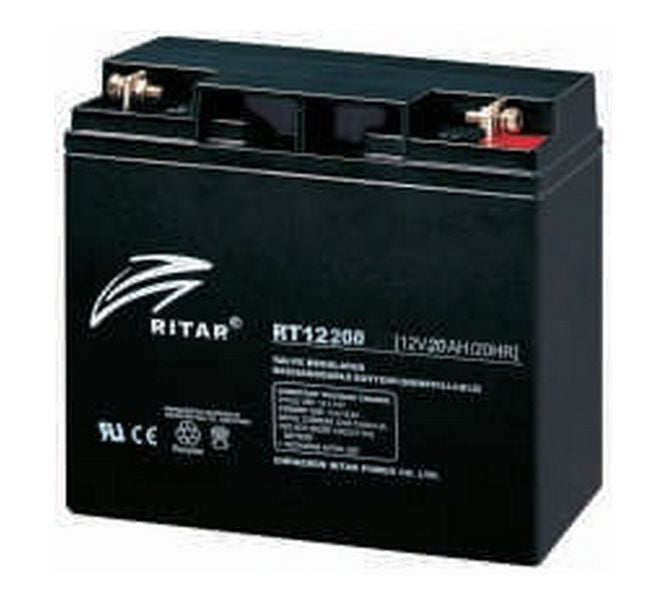 Battery Sla 12 V 20 Ah 181 X77 X167 Rt12200 F3