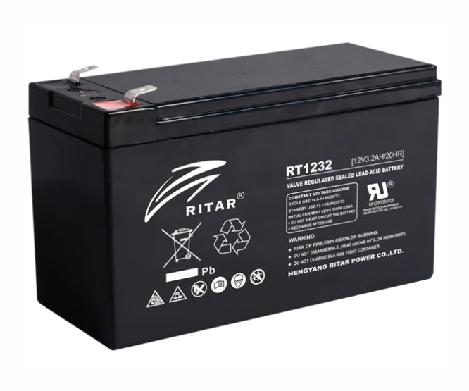 Battery Sla 12 V 3.2 Ah 134x67x61 Rt1232