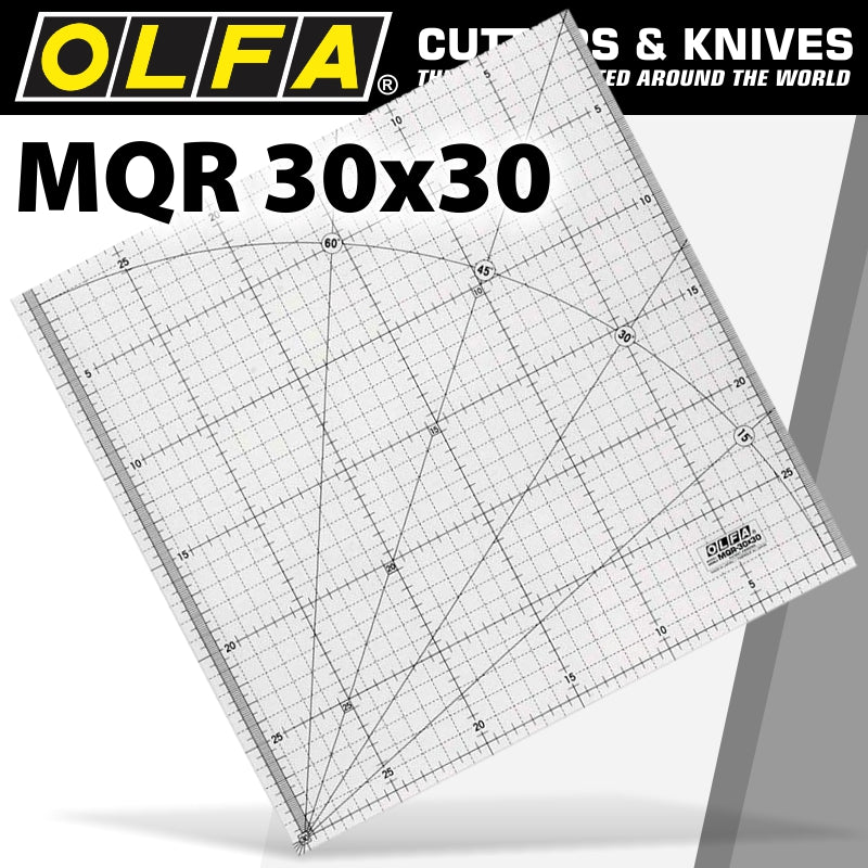 Metric Quilt Ruler 30 Cm X 30 Cm Metric Grid