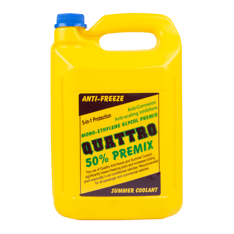 Quattro Anti Freeze Summer Coolant 5 L