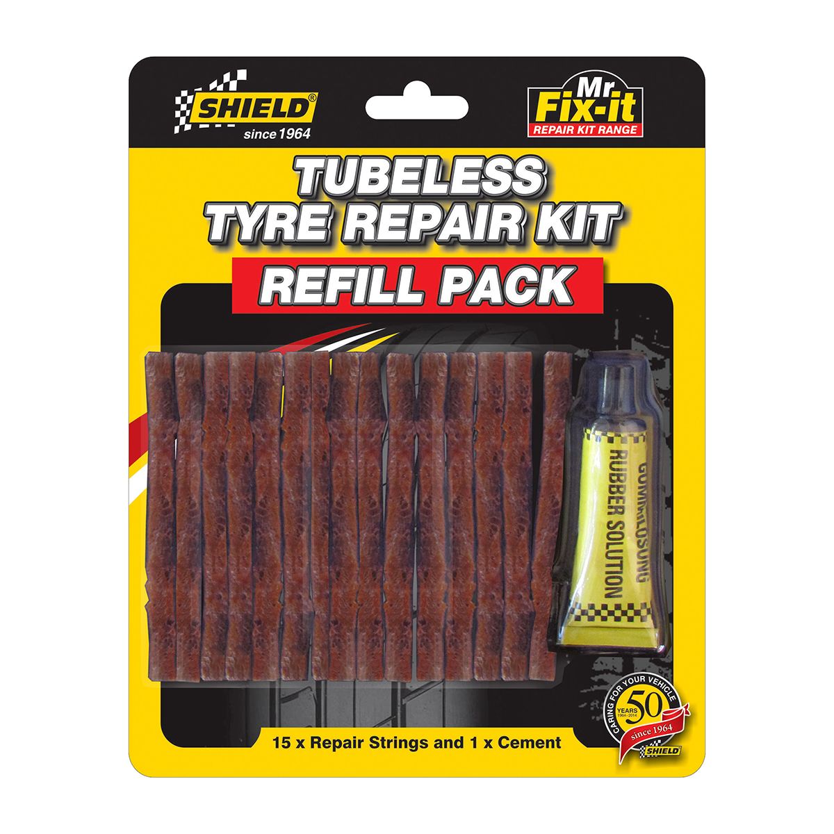 Shield Mr Fixit Tyre Repair Kit Refills