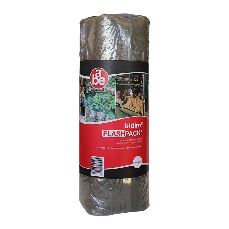 Abe Flashpack Bidim Membrane Roll 10 Mx1 M Grey