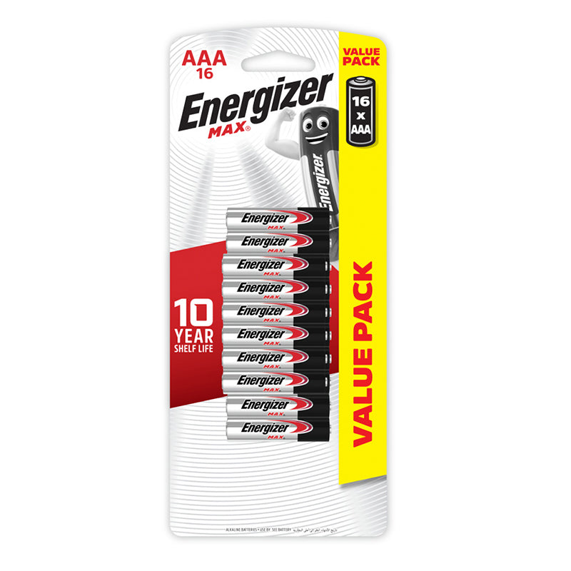 Energizer Battery Power Aaa 16 Pack