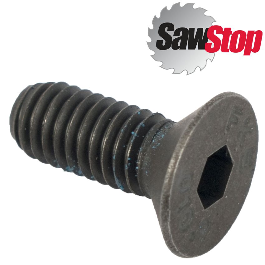 Sawstop Flat Head Socket Screw M6 X1.0 X16 Mm For Jss