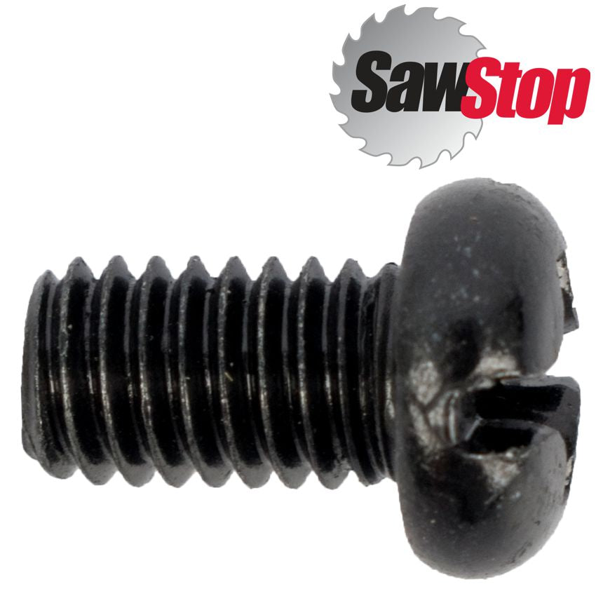 Sawstop P/Head Phillips Screw M6 X1.0 X10 Mm Black For Jss