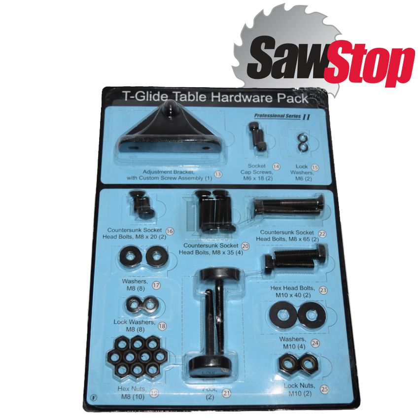 Sawstop Table Hardware Pack Tgp2