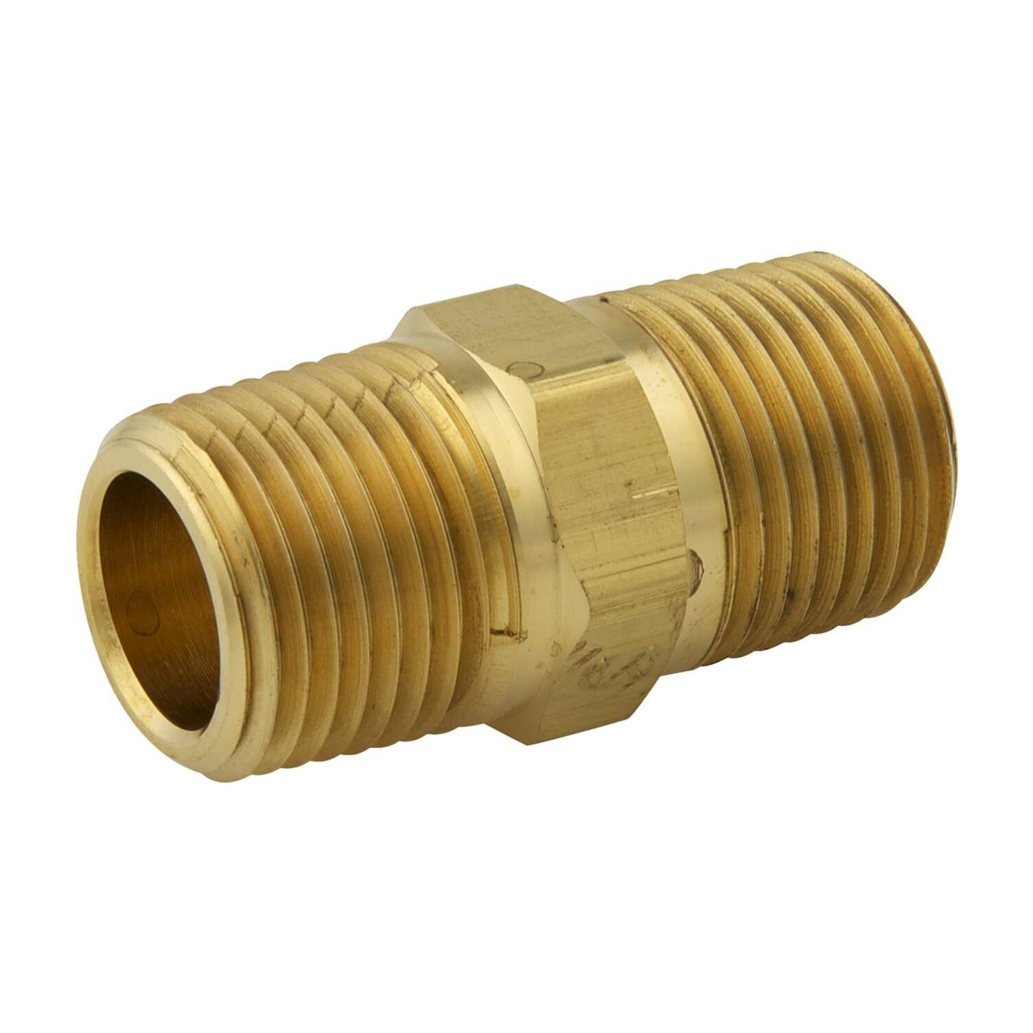 Nipple Brass 1/4 X1/4 M/M